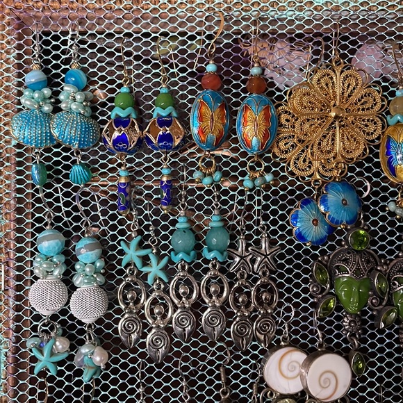 “Ocean Poem” earrings - Picture 16 of 17